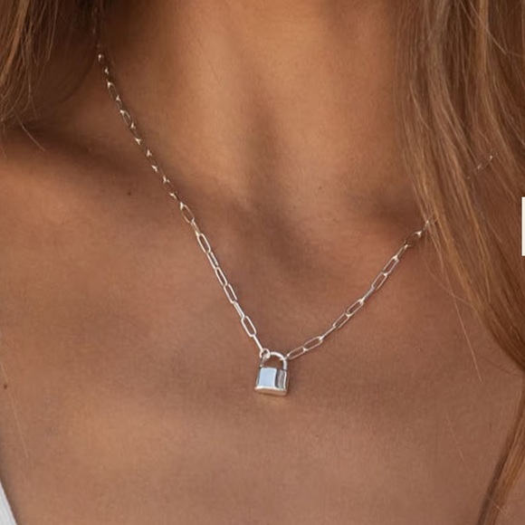 Gorjana Padlock Necklace - Picture 2 of 2